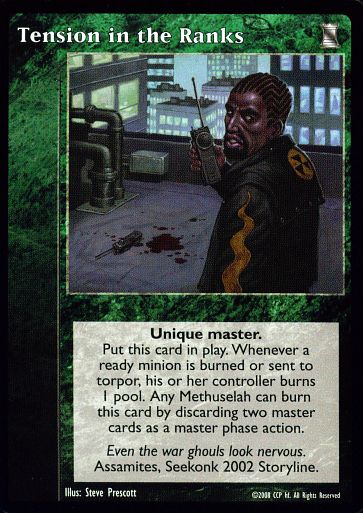 Tension in the Ranks [KoT set] - VTES CCG