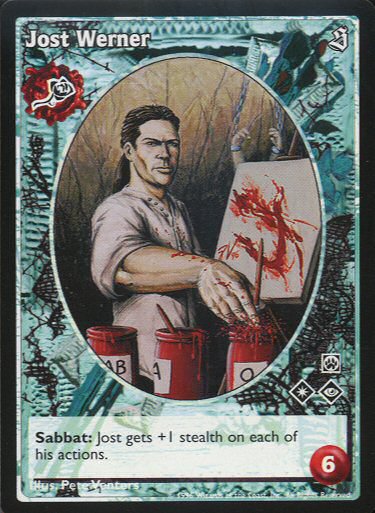 Jost Werner [Sabbat set] - VTES CCG