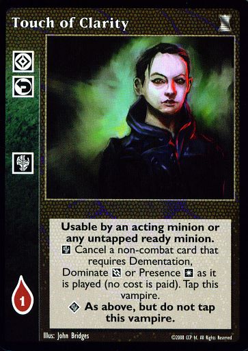 Touch of Clarity [KoT set] - VTES CCG