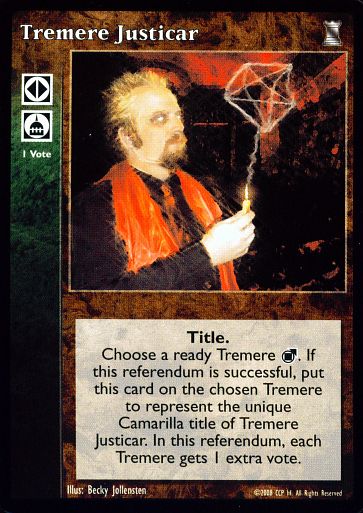 Tremere Justicar [KoT set] - VTES CCG