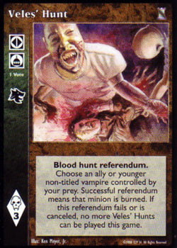 Veles' Hunt [KoT set] - VTES CCG