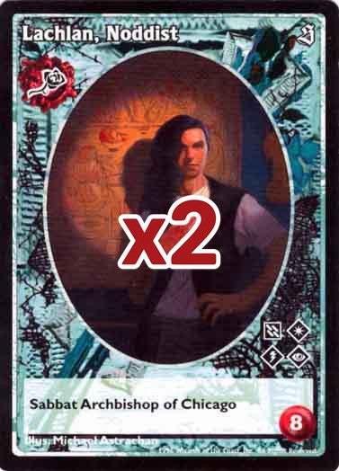 Lachlan, Noddist [Sabbat set] - VTES CCG
