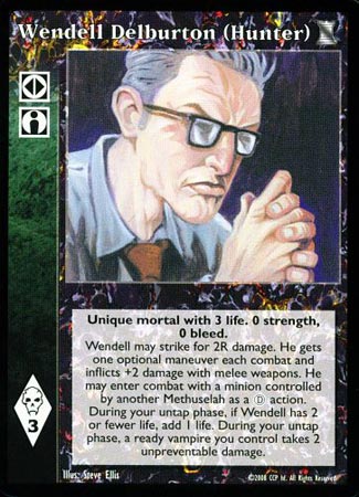 Wendell Delburton [KoT set] - VTES CCG