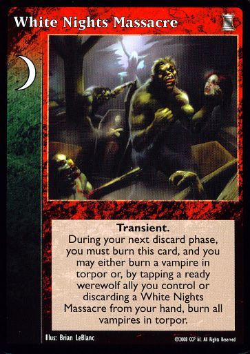 White Nights Massacre [KoT set] - VTES CCG