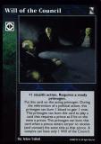 Will of the Council [KoT set] - VTES CCG
