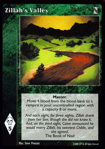 Zillah's Valley [KoT set] - VTES CCG