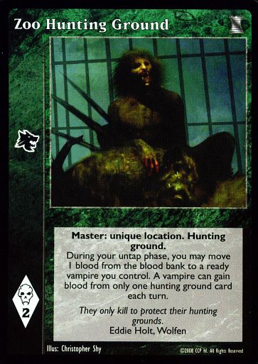 Zoo Hunting Ground [KoT set] - VTES CCG
