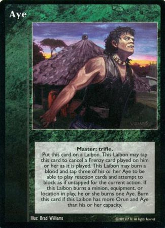 Aye [EK set] - VTES CCG