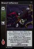 Brutal Influence [EK set] - VTES CCG