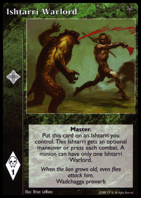 Ishtarri Warlord [EK set] - VTES CCG