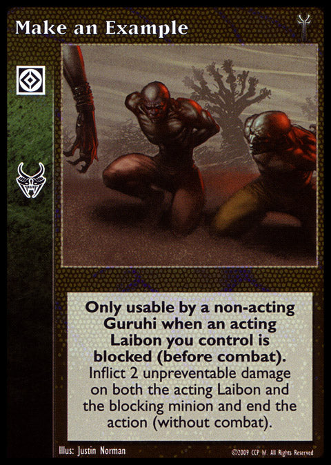 Make an Example [EK set] - VTES CCG