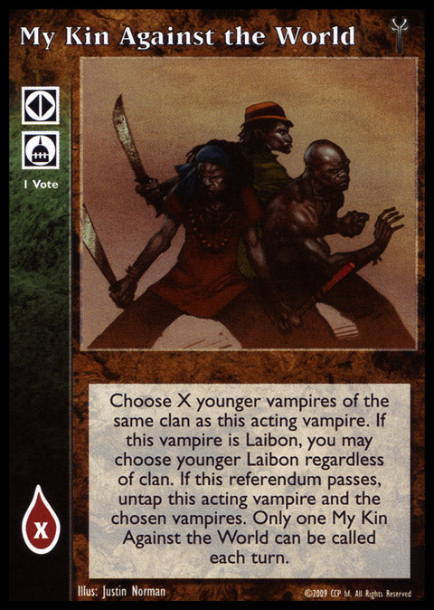 My Kin Against the World [EK set] - VTES CCG