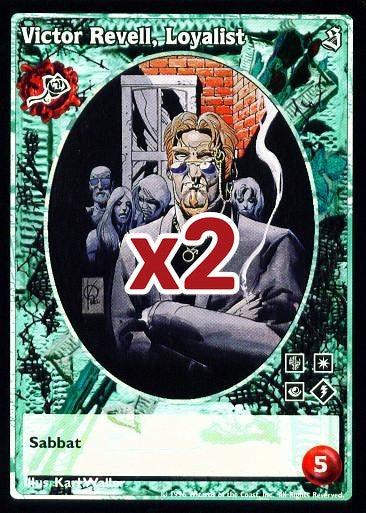 Victor Revell, Loyalist [Sabbat set] - VTES CCG