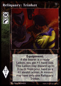 Reliquary: Trinket [EK set] - VTES CCG