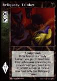 Reliquary: Trinket [EK set] - VTES CCG