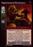Supernatural Resistance [EK set] - VTES CCG