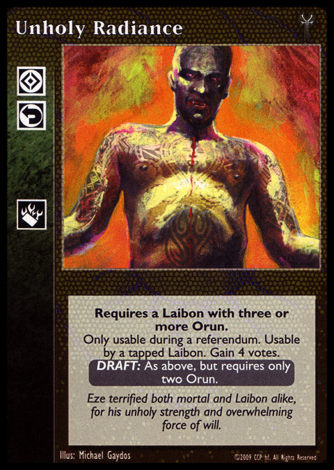 Unholy Radiance [EK set] - VTES CCG