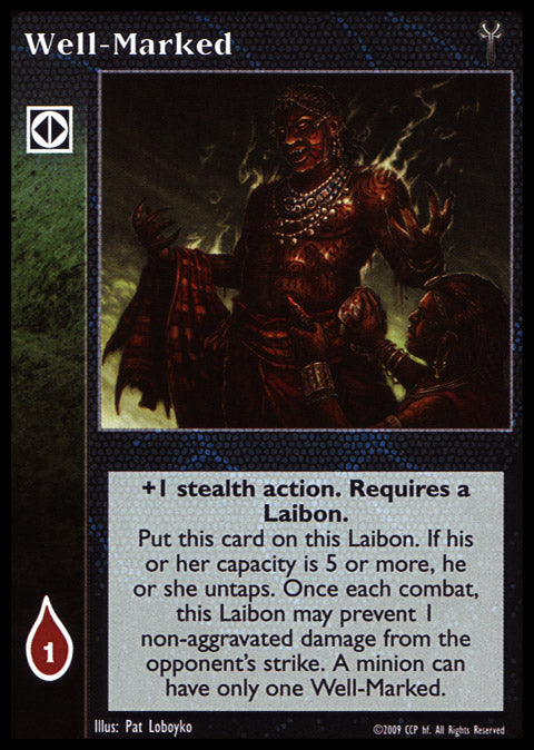 Well-Marked [EK set] - VTES CCG