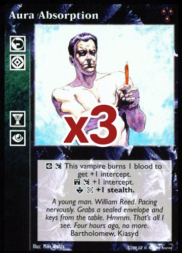 Aura Absorption [HttB set] - VTES CCG