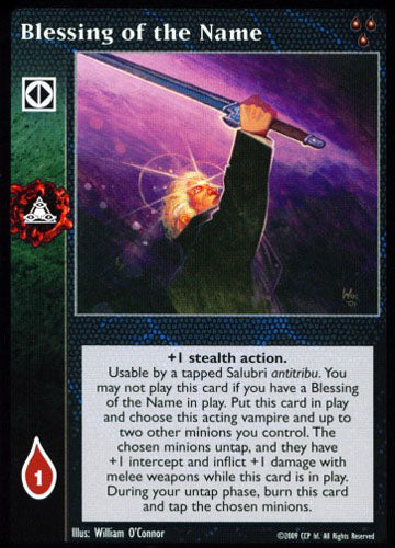 Blessing of the Name [HttB set] - VTES CCG