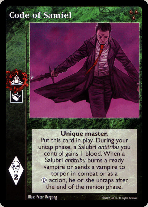 Code of Samiel [HttB set] - VTES CCG