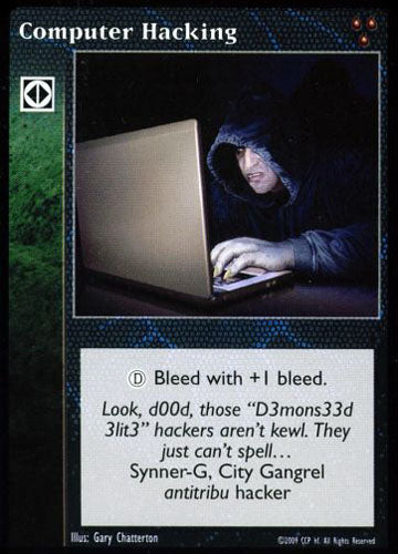 Computer Hacking [HttB set] - VTES CCG