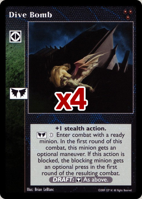 Dive Bomb [HttB set] - VTES CCG