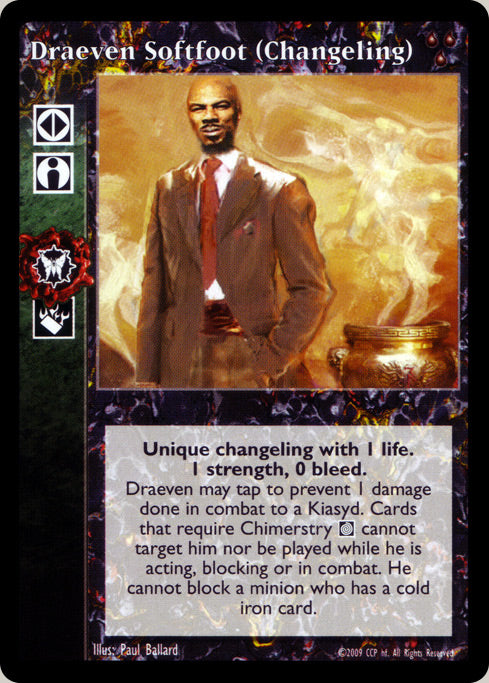 Draeven Softfoot [HttB set] - VTES CCG