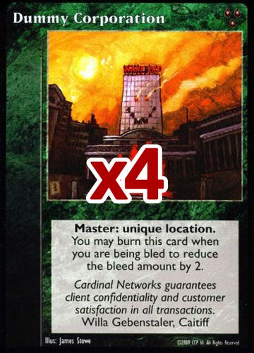 Dummy Corporation [HttB set] - VTES CCG