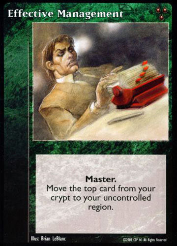 Effective Management [HttB set] - VTES CCG
