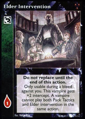 Elder Intervention [HttB set] - VTES CCG