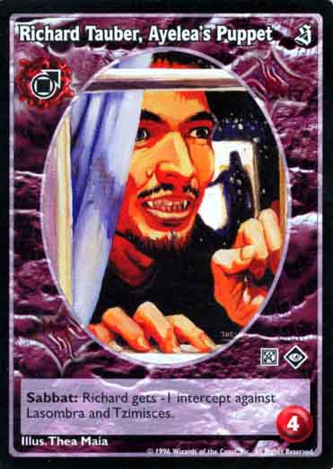 Richard Tauber, Ayelea's Puppet [Sabbat set] - VTES CCG