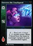 Govern the Unaligned [HttB set] - VTES CCG
