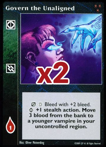 Govern the Unaligned [HttB set] - VTES CCG