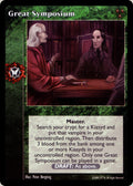 Great Symposium [HttB set] - VTES CCG