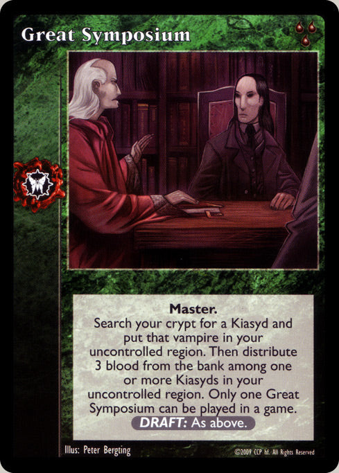 Great Symposium [HttB set] - VTES CCG