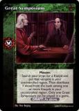 Great Symposium [HttB set] - VTES CCG
