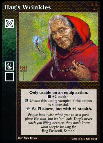 Hag's Wrinkles [HttB set] - VTES CCG