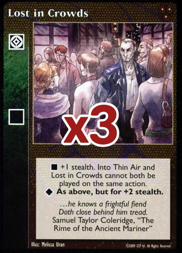 Lost in Crowds [HttB set] - VTES CCG