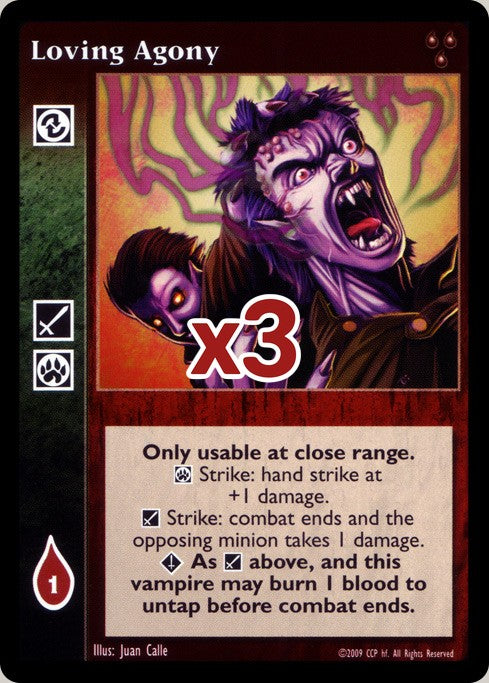 Loving Agony [HttB set] - VTES CCG