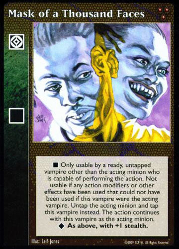 Mask of a Thousand Faces [HttB set] - VTES CCG