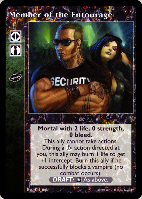 Member of the Entourage [HttB set] - VTES CCG