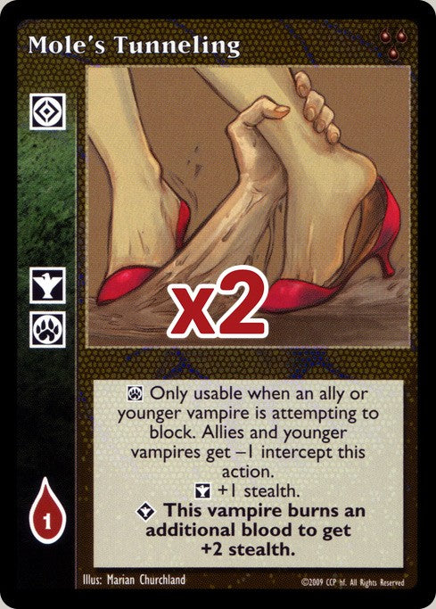 Mole's Tunneling [HttB set] - VTES CCG