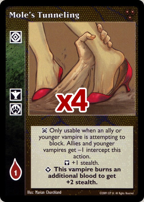 Mole's Tunneling [HttB set] - VTES CCG