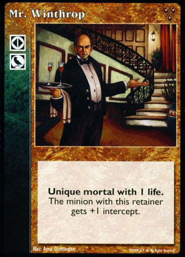 Mr. Winthrop [HttB set] - VTES CCG