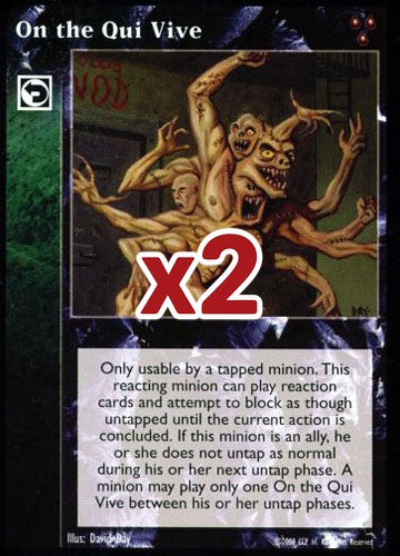On the Qui Vive [HttB set] - VTES CCG