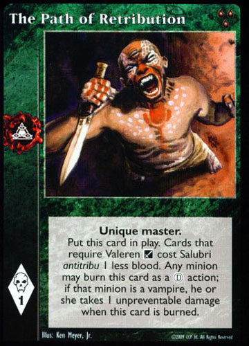 The Path of Retribution [HttB set] - VTES CCG