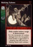 Raking Talons [HttB set] - VTES CCG