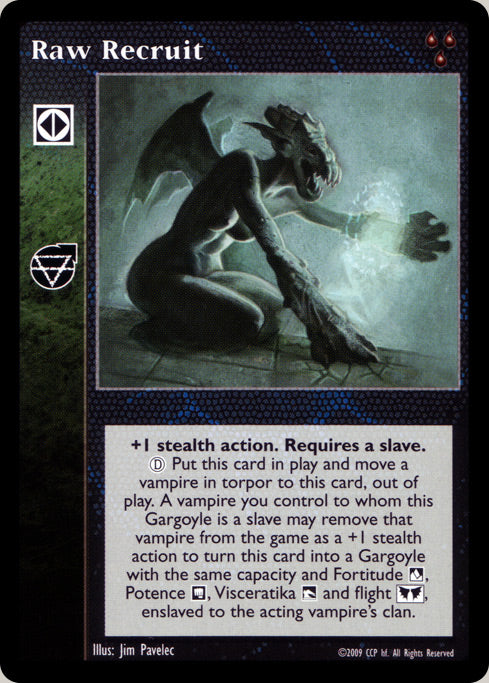 Raw Recruit [HttB set] - VTES CCG