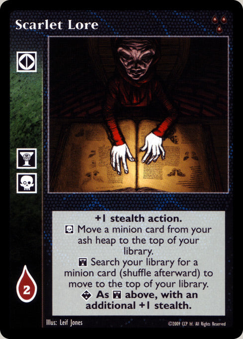 Scarlet Lore [HttB set] - VTES CCG